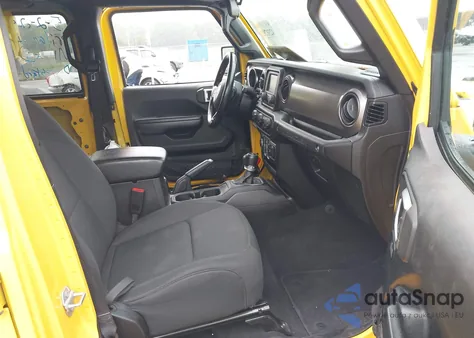 2020 Jeep Wrangler Unlimited Sport S 4X4 из США, поврежденный, VIN 1C4HJXDN8LW269539